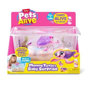 Set de joaca interactiv - Pets Alive - Mama testoasa si puii ei | Zuru imagine
