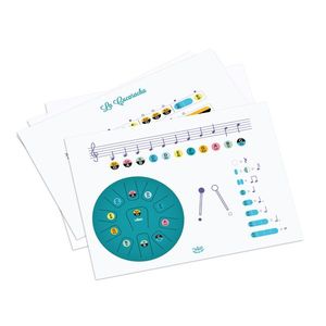 Instrument muzical - 8" Metal Tongue Drum, 11 note | Vilac imagine