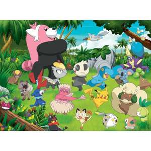 Puzzle - Pokemoni salbatici, 300 piese XXL | Ravensburger imagine