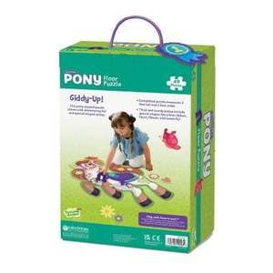 Puzzle de podea - Ponei, 49 piese | Peaceable Kingdom imagine