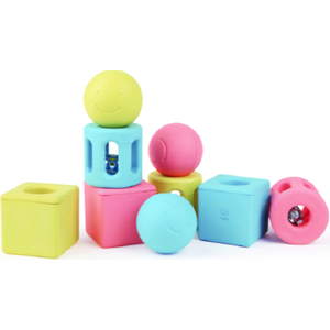 Jucarie bebelusi - Zdranganitoare trio cu forme geometrice | Hape imagine