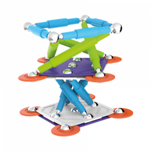 Set de constructie magnetic Color - 48 piese | Supermag imagine