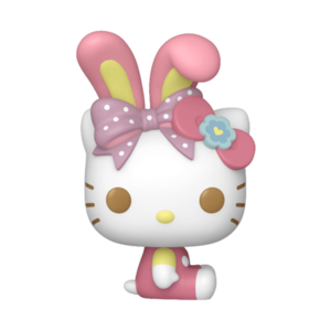 Figurina - Pocket Pop! Hello Kitty with Bunny Ears | Funko imagine