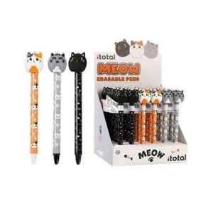 Pix cu gel erasable, design pisica imagine