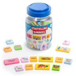 Domino pentru construit povesti imagine