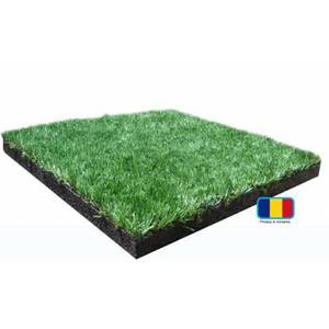Pavele cauciuc gazon decorativ 100x100cm imagine