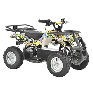 Imagine ATV electric pentru copii Kinderauto Jocker Quad 1000W 36V 12Ah, culoare galbena
