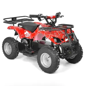 Imagine ATV electric pentru copii Kinderauto RedSpider Quad 1000W 36V 12Ah, culoare rosie