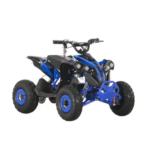 Imagine ATV electric Kinder Eco Wolf XXL 1200W 48V cu 3 viteza 6 inch, culoare albastra