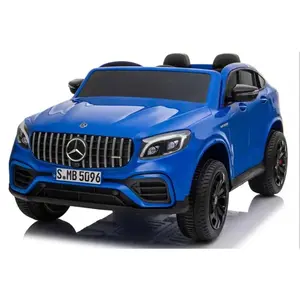 Imagine Masinuta electrica Mercedes GLC63s AMG 4x4 180W 12V 14Ah PREMIUM, culoare Albastra