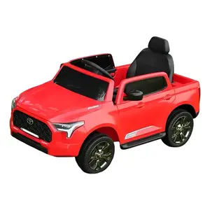 Imagine Masinuta electrica pentru copii, Toyota Tundra I-max Force, 12V 80W, echipata premium, rosie