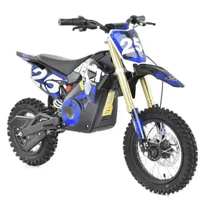 Imagine Motocicleta electrica pentru copii Kinderauto MotoBike 25 1000W 36V, roti 12 10 culoare albastra