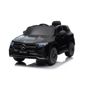 Imagine Masinuta electrica 4x4, pentru copii, Mercedes EQA 140W 12V premium, culoare Negru