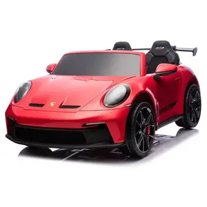 Imagine Masinuta electrica pentru 2 copii, Porsche 911 GT3, 320W, 24V 14Ah, echipare premium, rosie