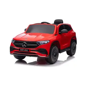 Imagine Masinuta electrica 4x4, pentru copii, Mercedes EQA 140W 12V premium, culoare Rosu