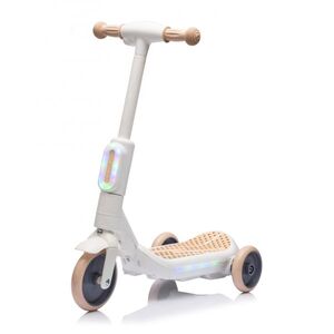 Imagine Trotineta electrica cu aburi si lumini pentru copii, cu 3 roti, stabila, Kinderauto Aquamist, 30W, 6V 4.5Ah, alba
