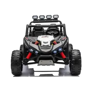 Imagine UTV electric pentru 2 copii Kinderauto Arrow Dune-Buggy, 300W, 24V, echipare premium, negru