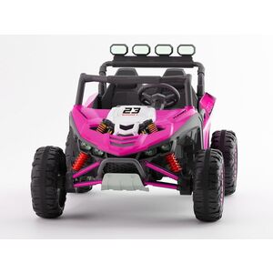 Imagine UTV electric pentru 2 copii, Kinderauto Arrow Dune-Buggy, 300W, 24V, premium, Roz