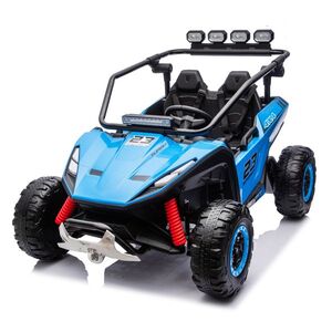 Imagine UTV electric pentru 2 copii, Kinderauto Vector Dune-Buggy, 300W, 24V, echipare premium, albastru