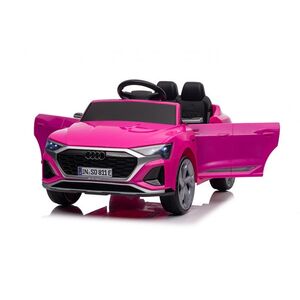 Imagine Masinuta electrica pentru copii, Audi SQ8, echipare standard, 70W 12V, telecomanda inclusa, roz