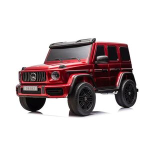 Imagine Masinuta electrica Mercedes G63, 2 locuri, 4x4, 800W, 24V 14Ah, player MP4, rosu metalizat