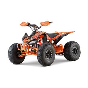 Imagine ATV electric ECO Speedy XXL 1500W 60V 20Ah cu diferential, roti 8 inch, culoare portocalie