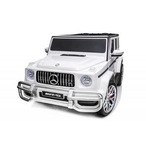 Imagine Masinuta electrica pentru 2 copii Mercedes G63 XXL 4x4 180W 12V PREMIUM culoare Alba