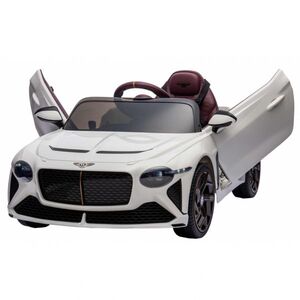 Imagine Masinuta electrica 4x4, pentru copii, Bentley Bacalar 120W 12V premium, culoare Alb