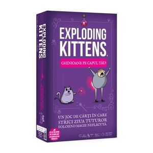 Imagine Exploding Kittens: Ghinioane pe capul tau! (RO)