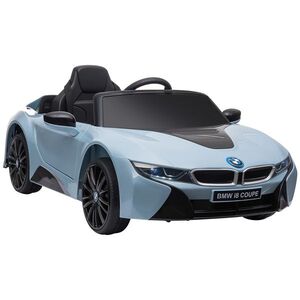 Imagine Licensed BMW I8 Coupe Masina Electrica HOMCOM telecomanda MP3 baterie pentru 3-8 ani | Aosom Romania