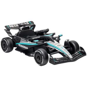 Imagine AIYAPLAY Mașină Electrică Pentru Copii Mercedes-AMG PETRONAS F1, 12V, Telecomandă, PP, Plastic, 123x66x39 cm, Negru | Aosom Romania
