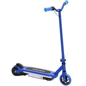 Imagine AIYAPLAY Trotinetă electrică pentru copii 6-14 ani, viteză maximă 10 km/h, lumini LED colorate, frână electrică, albastru | Aosom Romania