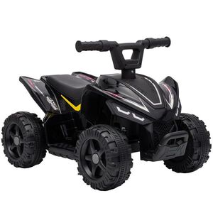 Imagine AIYAPLAY ATV Electric pentru Copii 18-48 Luni, 6V, 2 km/h, Sarcină 25 kg, Negru | Aosom Romania