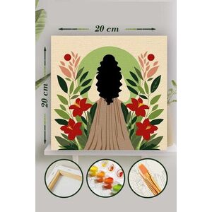 Imagine Pictura pe numere, L'essentiel Maison, Palm004, Multicolor