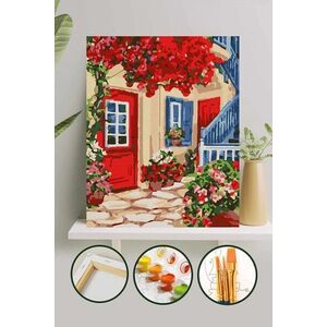 Imagine Pictura pe numere, L'essentiel Maison, Phs0046, Multicolor