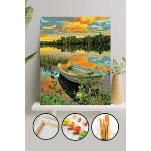 Imagine Pictura pe numere, L'essentiel Maison, Phs018, Multicolor