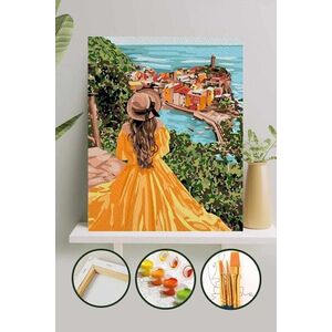 Imagine Pictura pe numere, L'essentiel Maison, Phs030, Multicolor