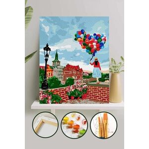 Imagine Pictura pe numere, L'essentiel Maison, Phs031, Multicolor