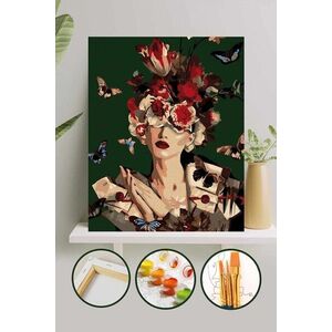 Imagine Pictura pe numere, L'essentiel Maison, Phs058, Multicolor