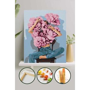 Imagine Pictura pe numere, L'essentiel Maison, Phs062, Multicolor