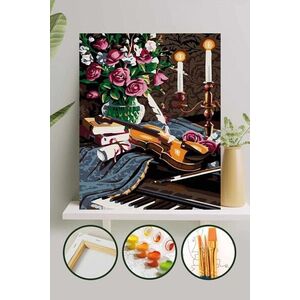 Imagine Pictura pe numere, L'essentiel Maison, Phs067, Multicolor