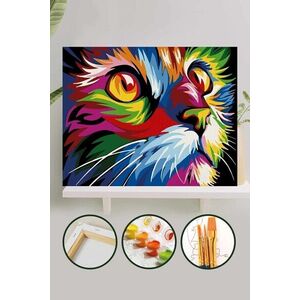 Imagine Pictura pe numere, L'essentiel Maison, Phs072, Multicolor