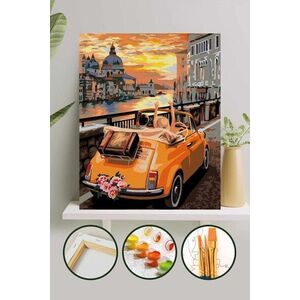 Imagine Pictura pe numere, L'essentiel Maison, Phs076, Multicolor