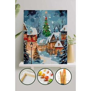Imagine Pictura pe numere, L'essentiel Maison, Phs097, Multicolor
