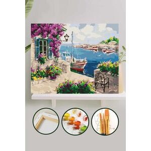 Imagine Pictura pe numere, L'essentiel Maison, Phs42, Multicolor