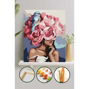 Imagine Pictura pe numere, L'essentiel Maison, Phs55, Multicolor