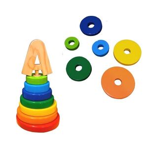 Imagine Jucarie pentru landou/carucior, Hanah Home, Toddler, 12.5x12.5x15 cm, Multicolor