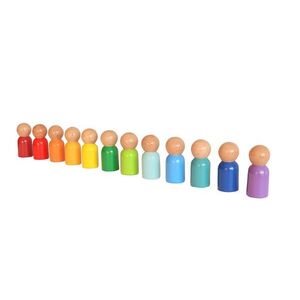 Imagine Jucarie pentru landou/carucior, Hanah Home, Waldorf, 6x3 cm, Multicolor