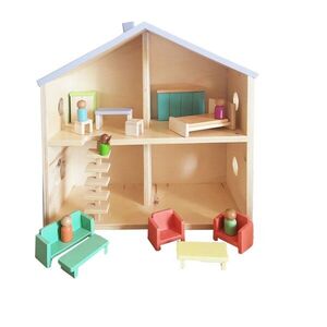 Imagine Jucarie pentru landou/carucior, Hanah Home, House Game, 59x60x25 cm, Multicolor