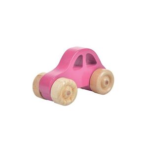 Imagine Jucarie pentru landou/carucior, Hanah Home, Car, 10x5x5 cm, Roz